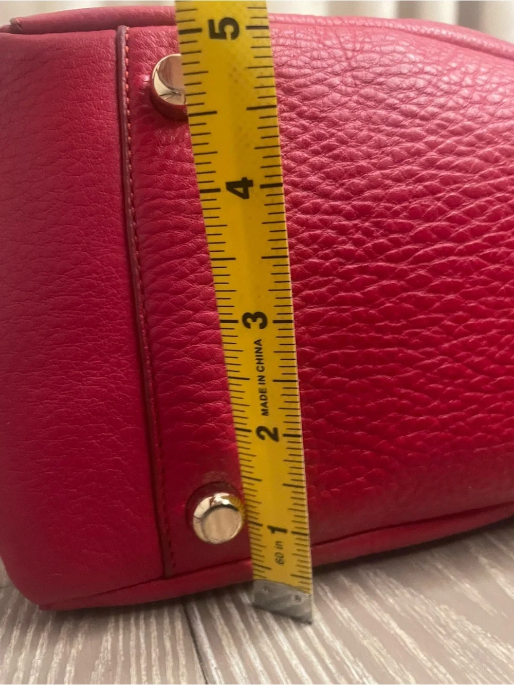 Coach Women's Red Leather Handbag - COACH